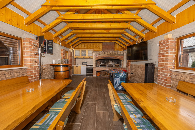 Fireplace house